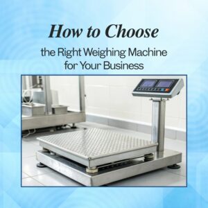 How to Choose the Right Weighing Machine for Your Business