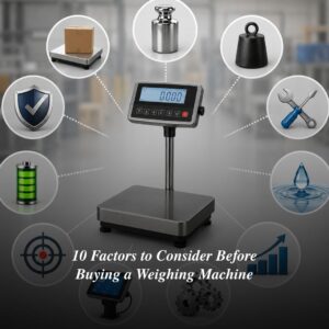 10 Factors to Consider Before Buying a Weighing Machine